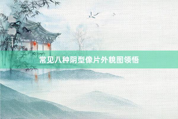 常见八种阴型像片外貌图领悟